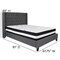 Flash Furniture Platform Bed Set, Riverdale, Full, Dark Gry HG-BM-46-GG - alternate 5